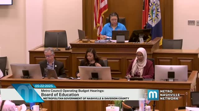 Metro Nashville Public Schools unveils budget with historic investment from Mayor O'Connell