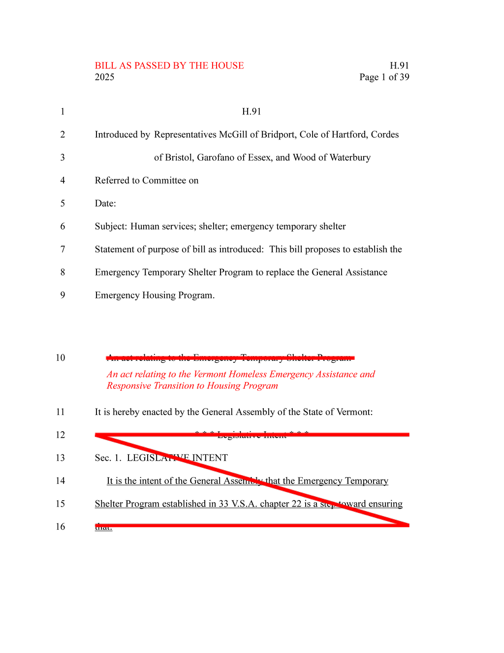 Vermont ends General Assistance Emergency Housing Program by July 2026