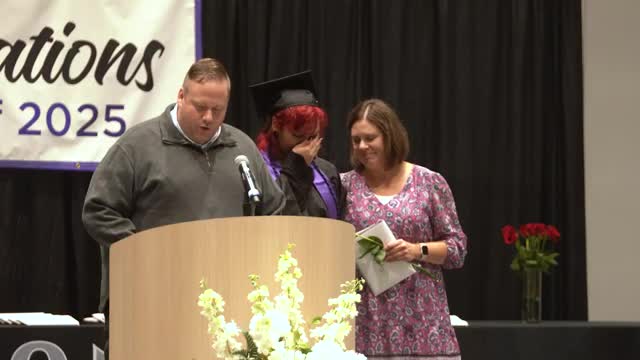 Metro High School celebrates graduates Cece Byrne and Sean Adams