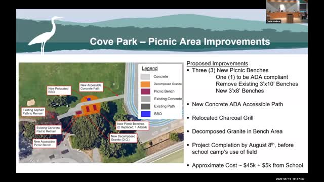 Larkspur Community Council discusses school fencing and announces free Tai Chi class
