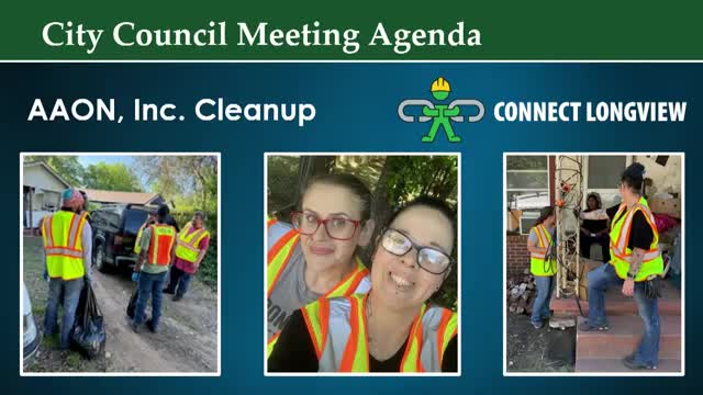 Longview City Council celebrates cleanup efforts and promotes local events