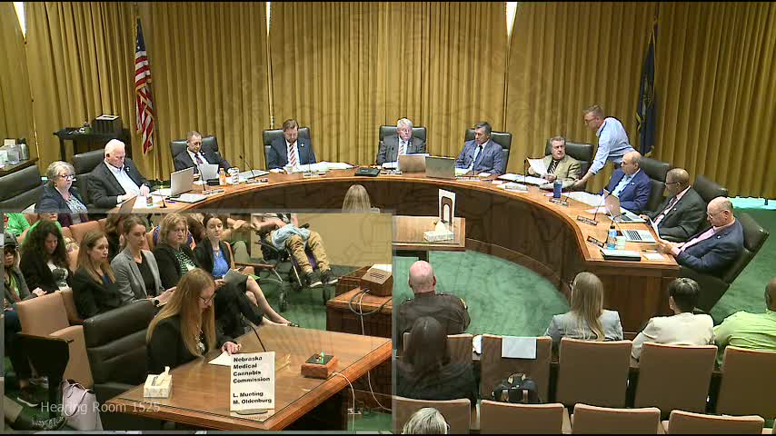 Miss Muting testifies on medical cannabis regulations in Nebraska commission hearing