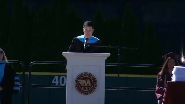 Principal Russell celebrates New Albany High School's graduation ceremony for class of 2025