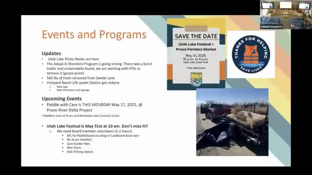 Utah Lake Adopt a Shoreline program enlists volunteers for monthly cleanups