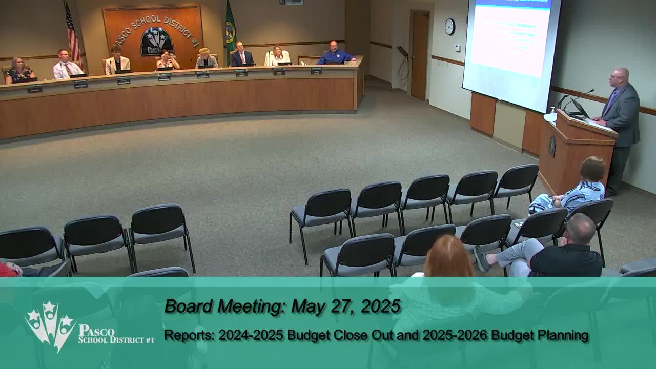 Pasco School District addresses declining enrollment challenges in upcoming budget planning