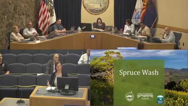 Peak Engineering updates Flagstaff on Spruce Wash flood mitigation project progress