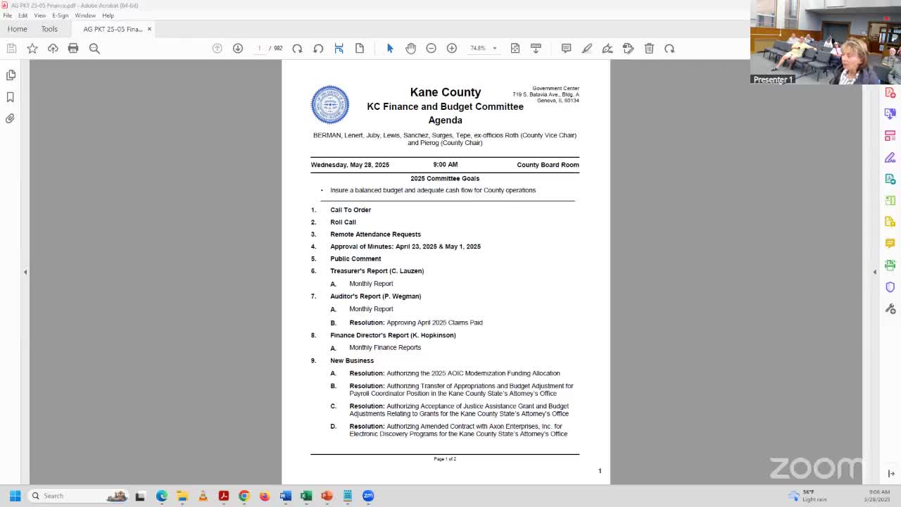 Kane County Board debates budget strategy with calls for 10% spending cuts