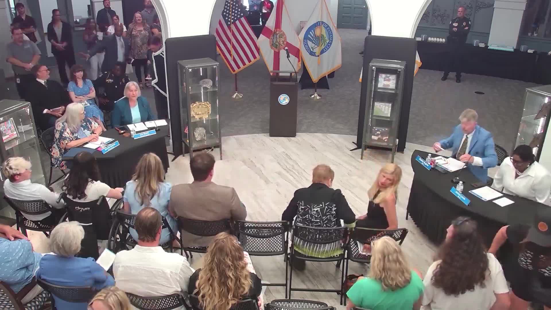 Panama City inaugurates Mayor Lehi and newly elected commissioners at ceremony
