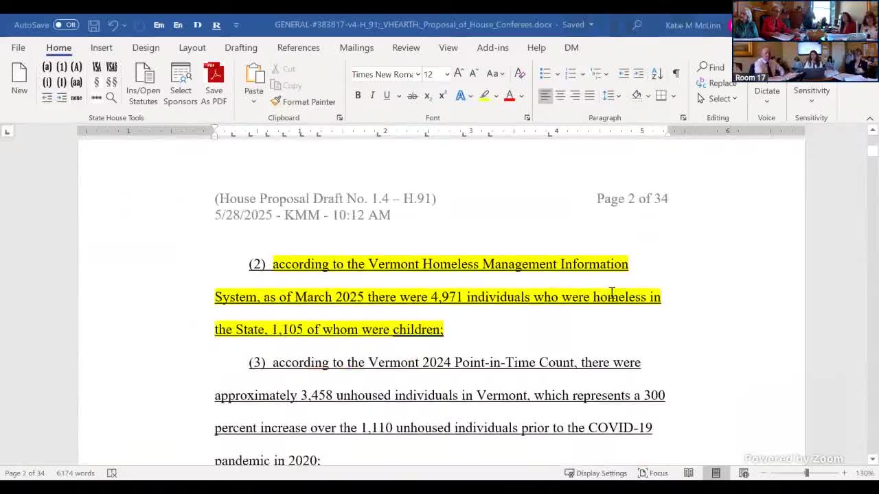 Vermont reports 4971 homeless individuals amid housing challenges and updated assessments