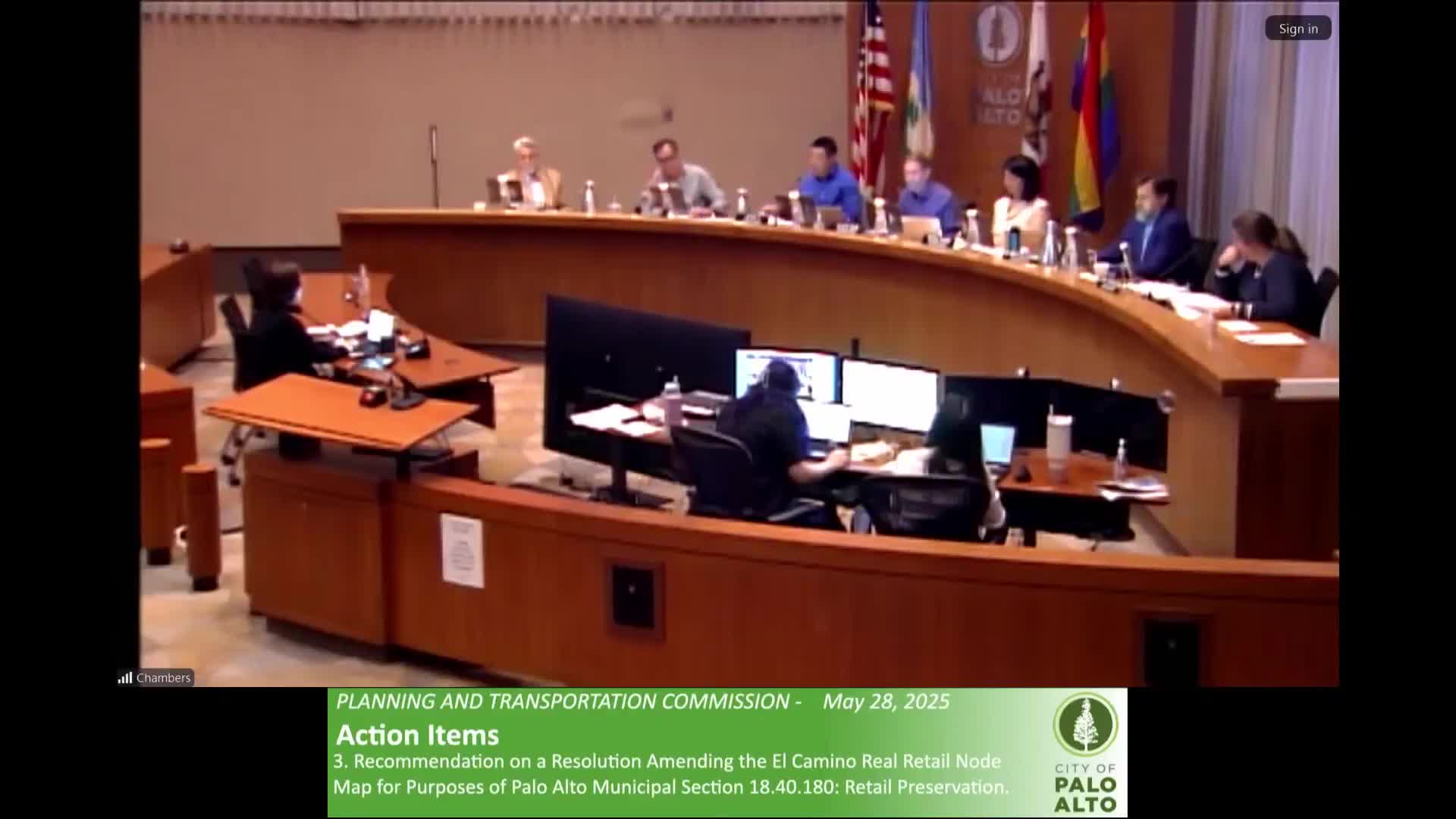 Palo Alto Commission approves bike to school retail node on El Camino Real