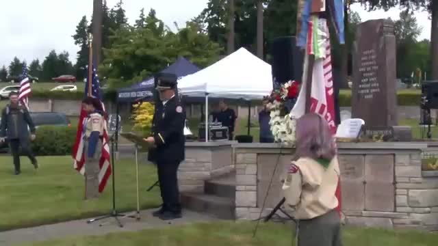 Mayor Nancy Backus leads Auburn Memorial Day ceremony honoring fallen heroes
