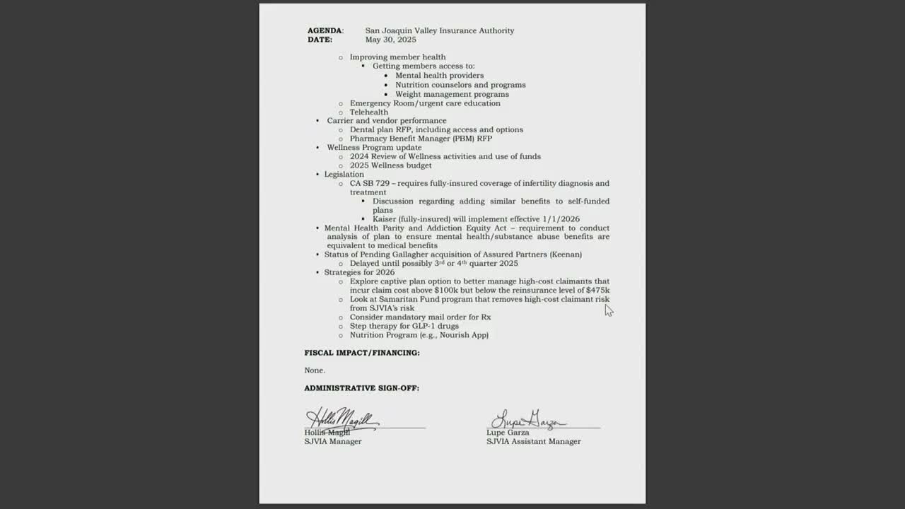 Healthcare committee reviews Samaritan Fund and potential mandatory mail order prescription program