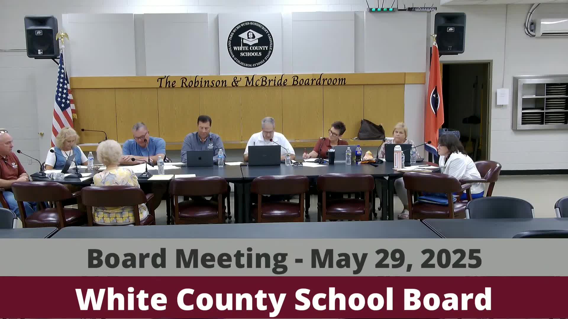 White County Board approves 2026 school budget and classroom expansions at Doyle Elementary