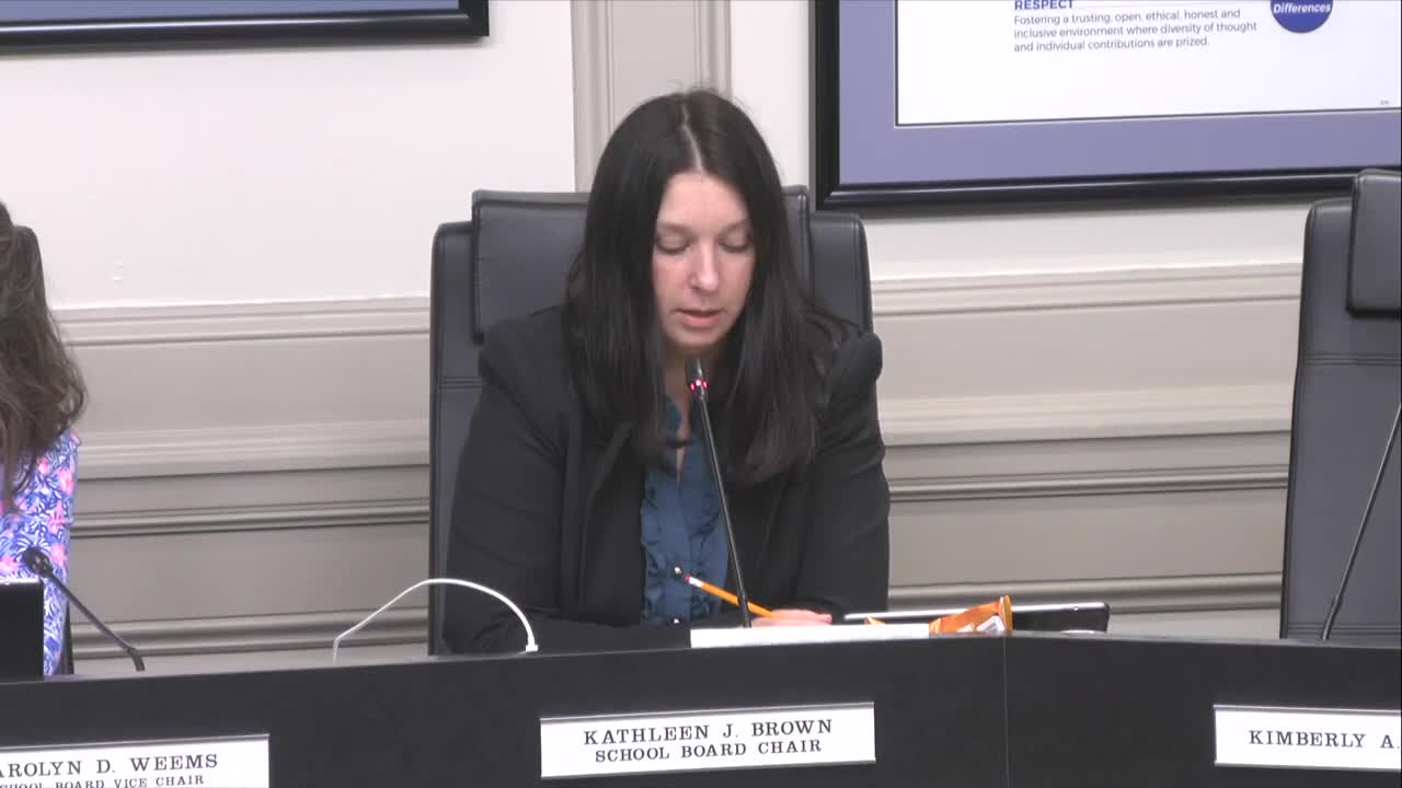 Virginia Beach students advocate for DEI programs at school board meeting