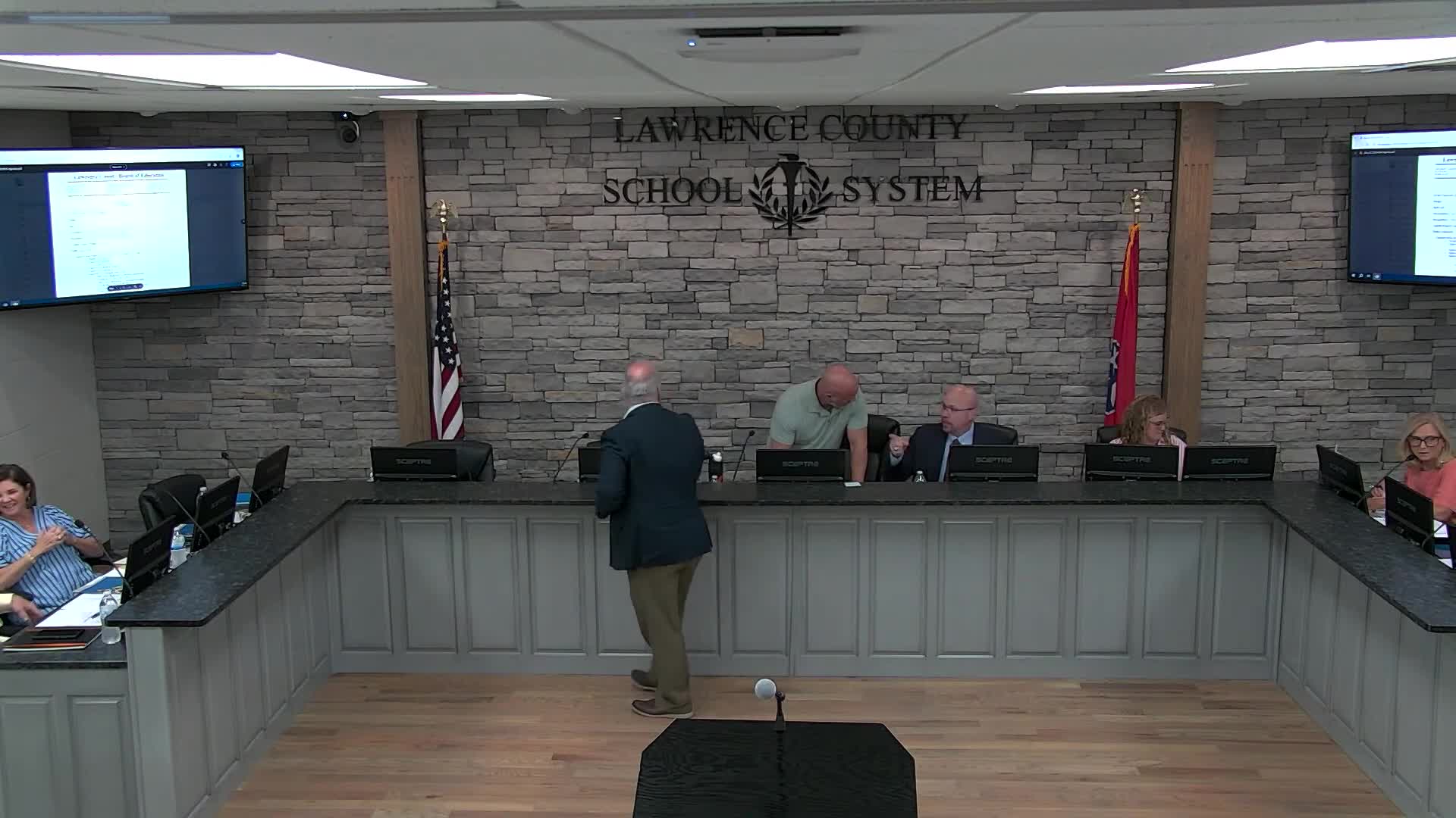 Lawrence County School Board highlights student character with selflessness presentation