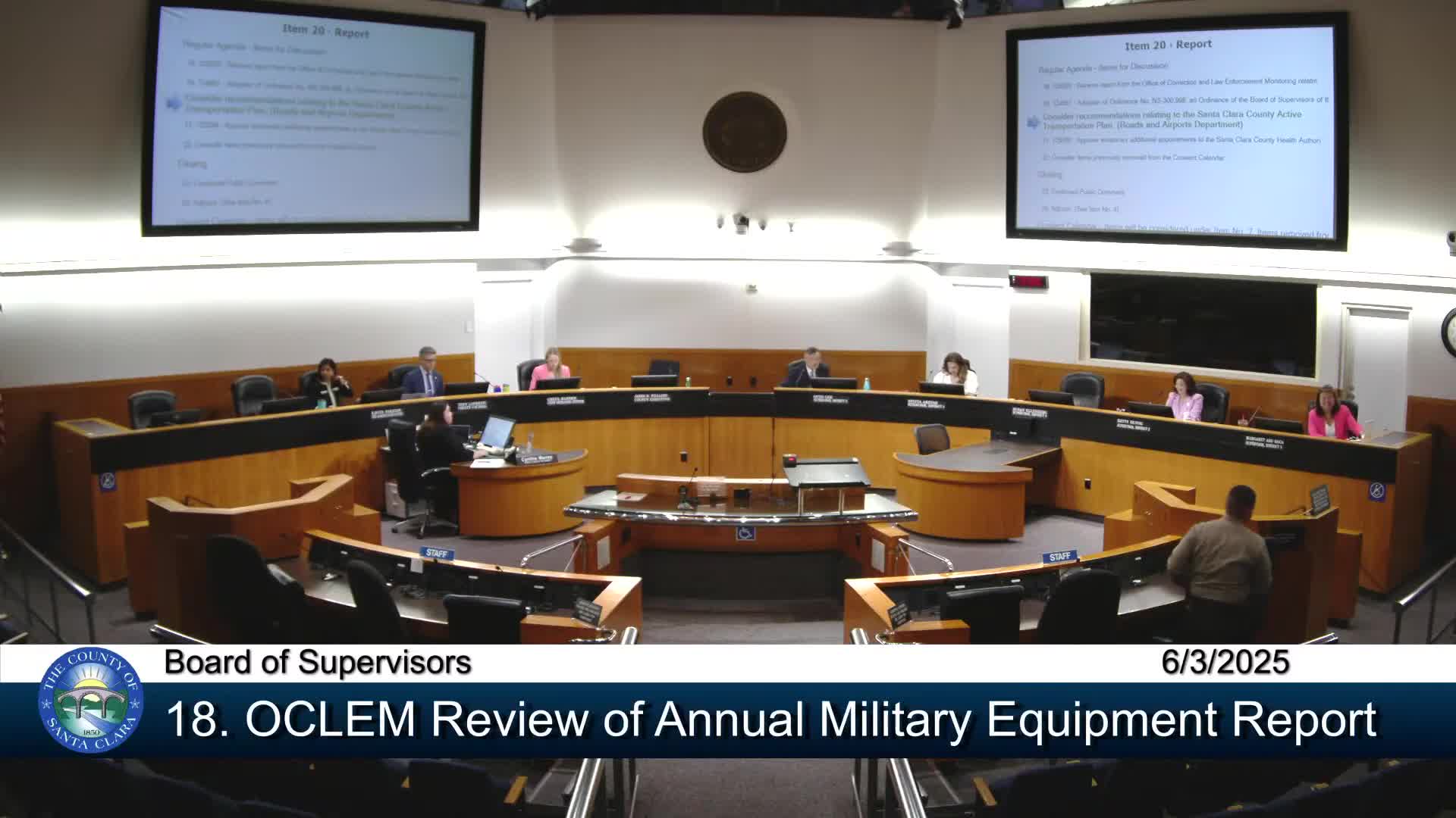 Santa Clara County Board reviews Active Transportation Plan to enhance multimodal safety