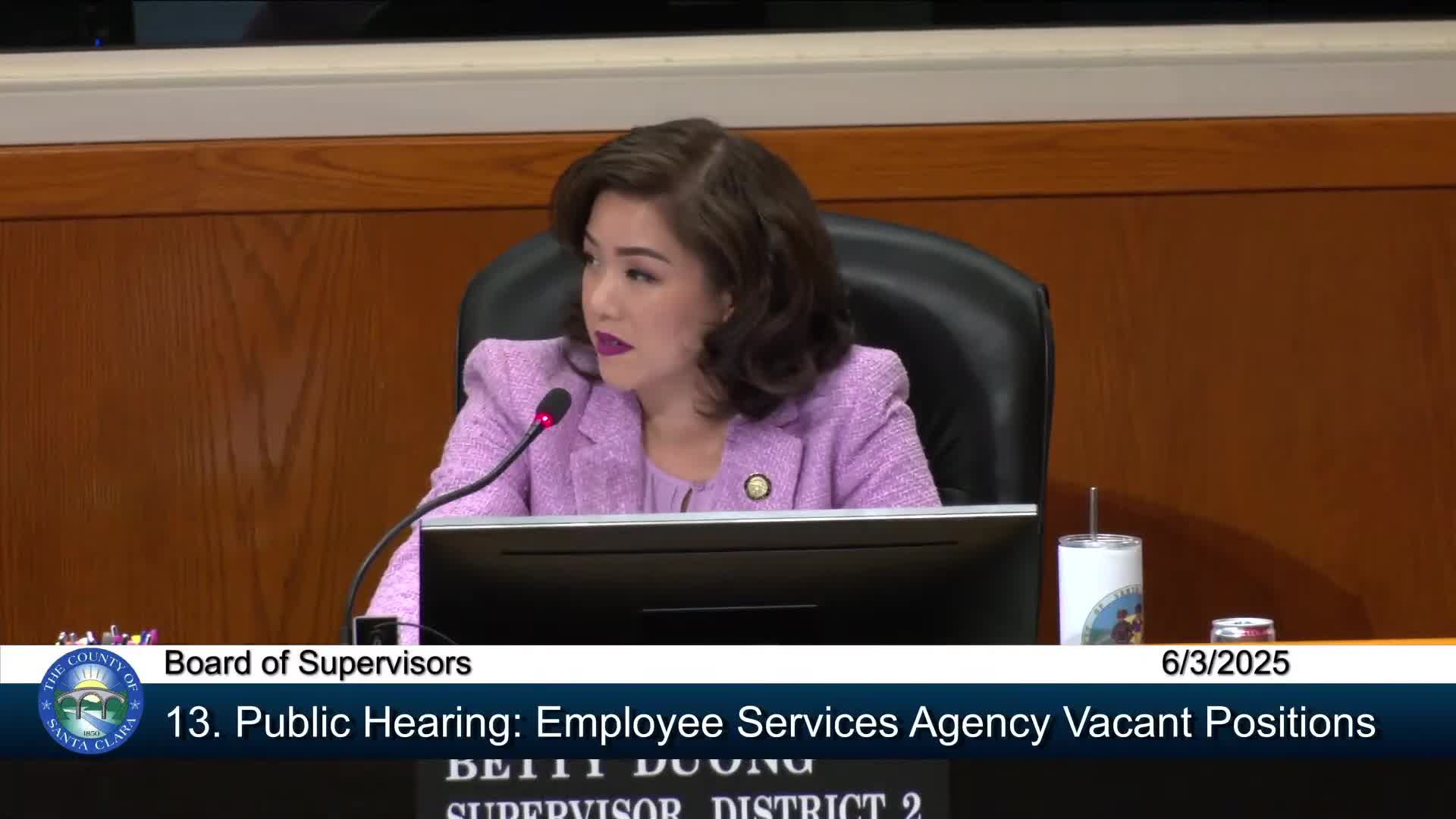 County Council reviews health system budget and hiring processes amidst staffing concerns