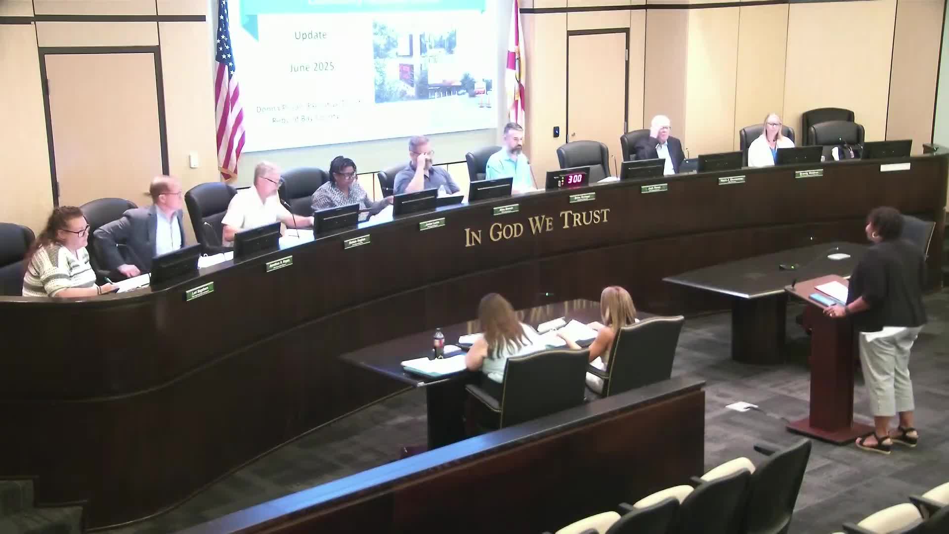 Rebuild Bay County outlines community resilience center plans at Aidy Harris Learning Village