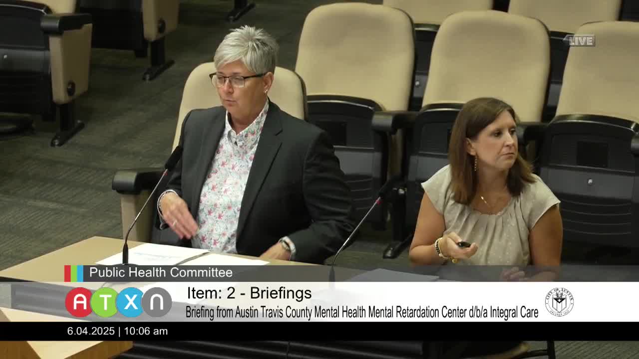 Local mental health authority outlines comprehensive services for Austin and Travis County