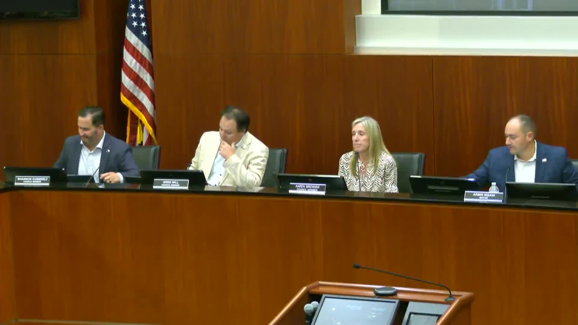 Keller council honors Miss Keller and Tarrant County Teen for community service initiatives