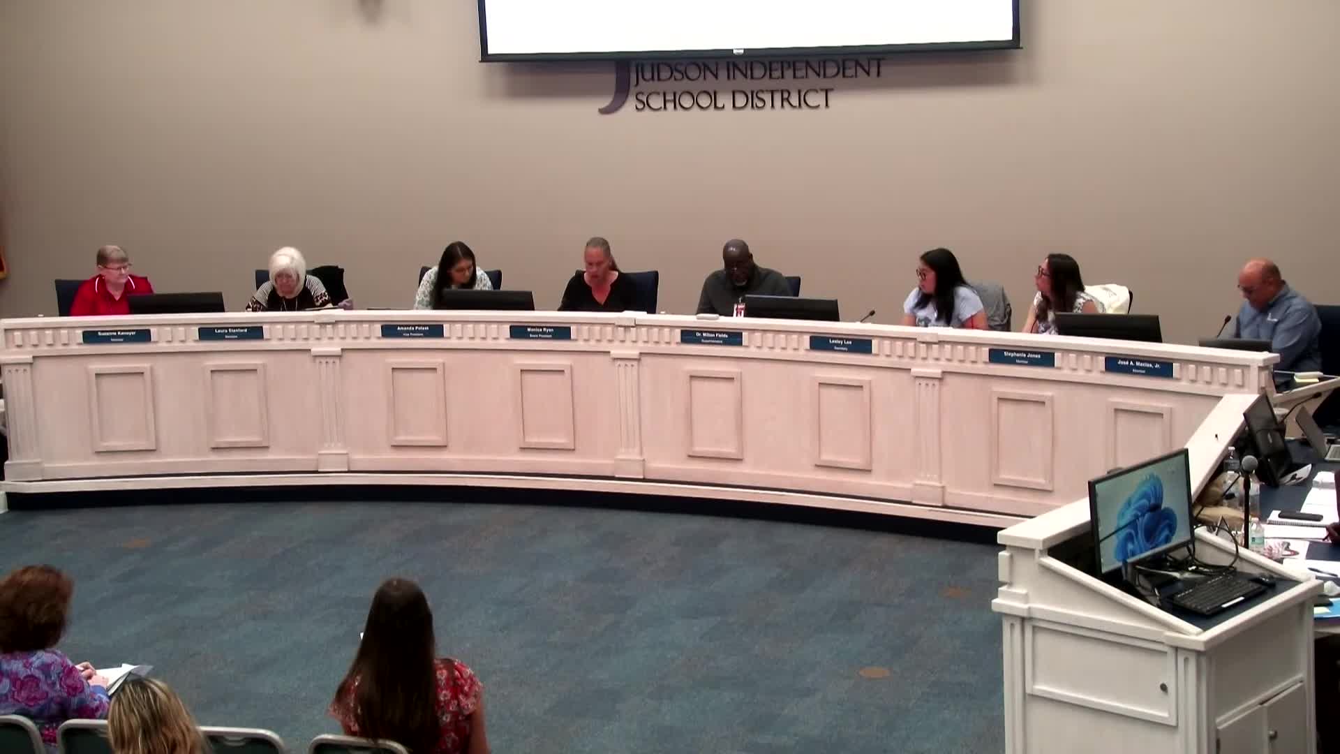 Judson ISD Board approves operational efficiency audit amid VADER tax rate concerns