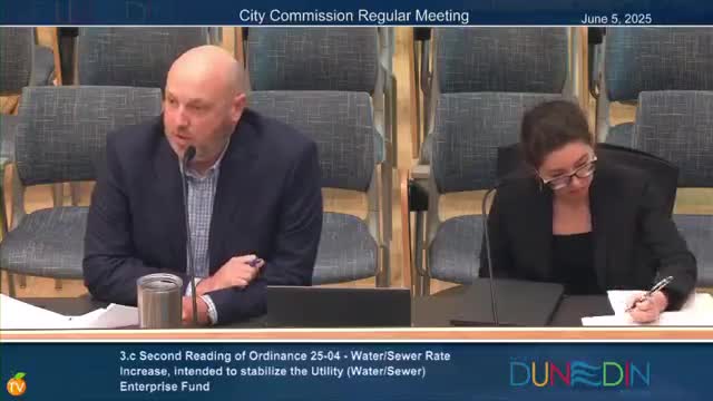 Dunedin Utility Department proposes rate increase to address rising infrastructure costs