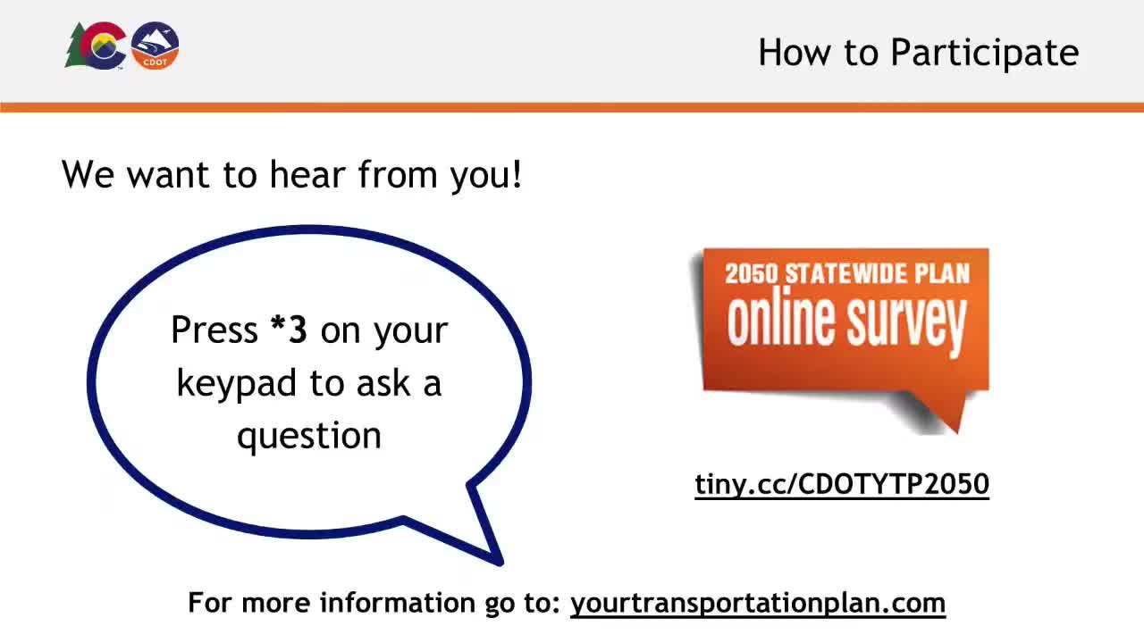CDOT clarifies road maintenance roles in Colorado during public transportation forum