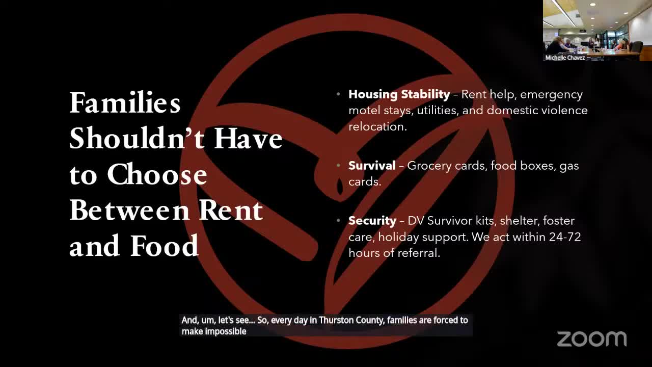 Thurston County program supports housing stability and survival assistance with $80K fulfilled