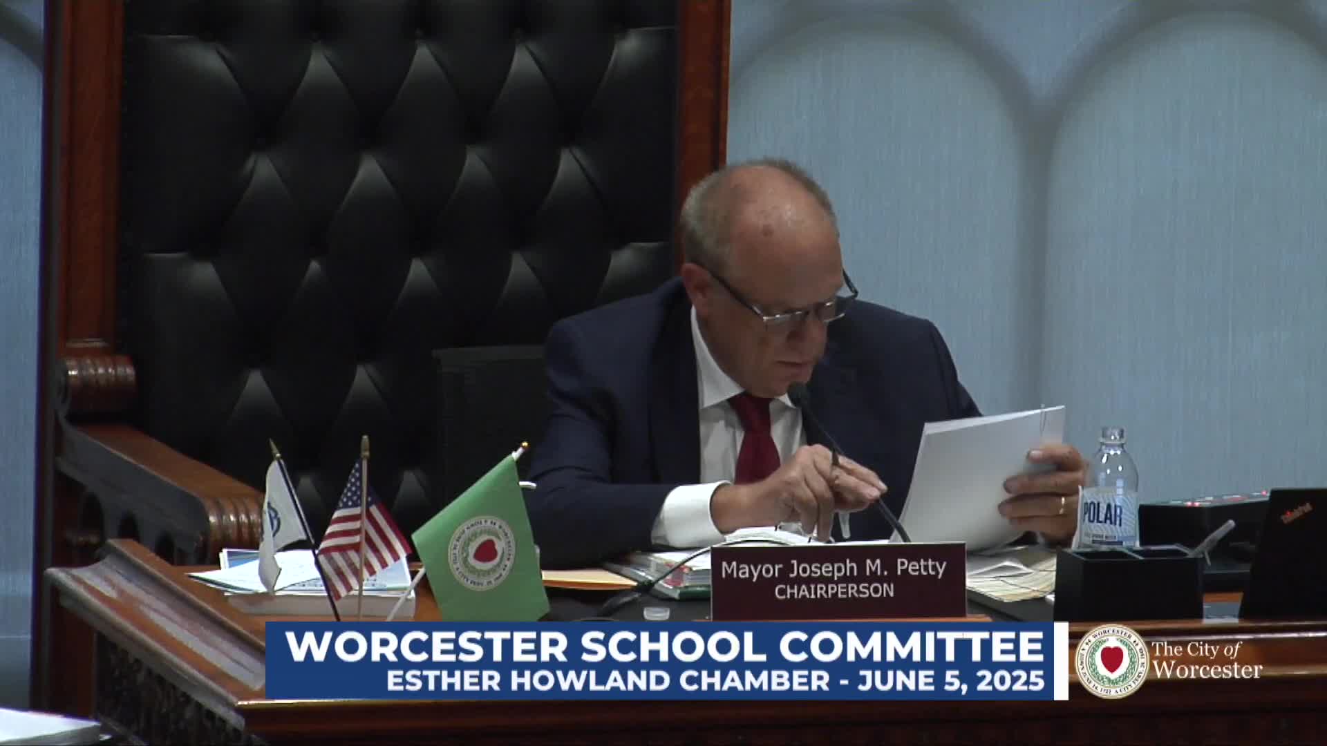 Superintendent Petty outlines strategic plan and vision for Worcester schools