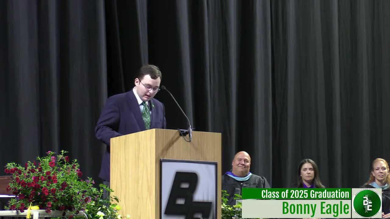 Maine Legislature honors valedictorian Julia Pendleton of Bonny Eagle High School