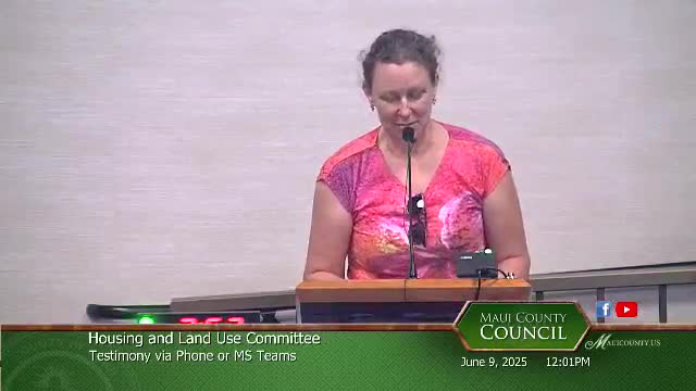 Maui residents oppose short term rental bill during county council meeting