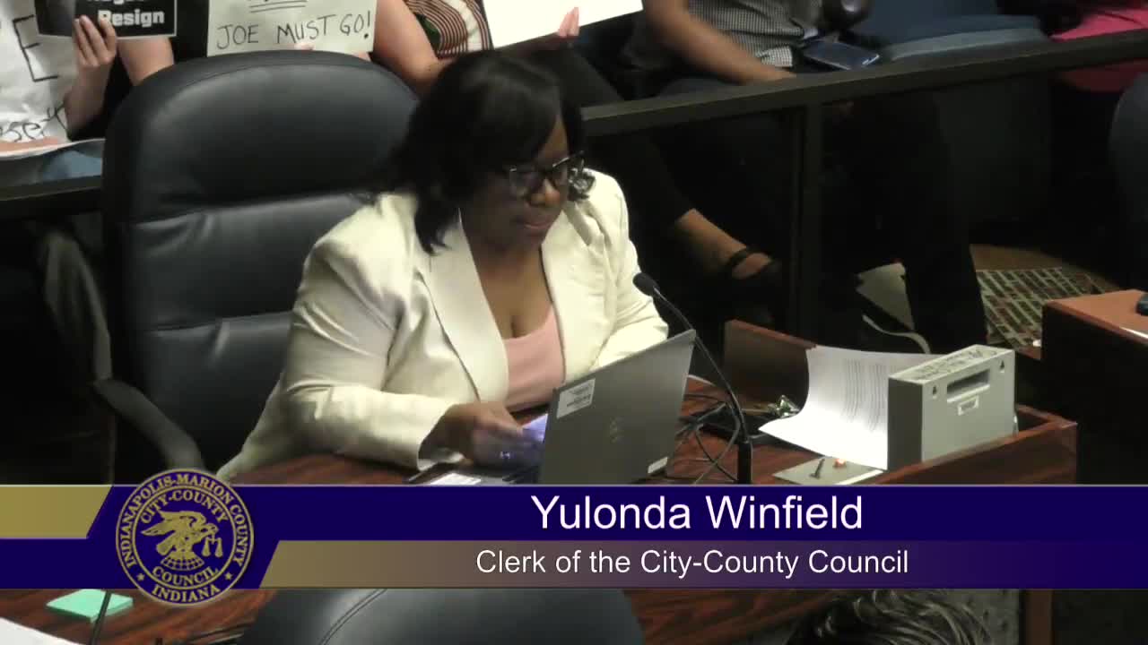 Indianapolis City County Council honors Senator Lakeisha Jackson for her community contributions
