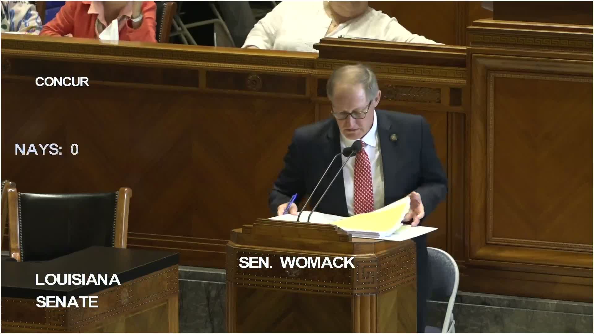 Senate honors Pastor Mike and Tara Wicker for community impact in Louisiana