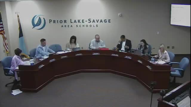Director Frederickson bids farewell at Prior Lake Savage Area Schools board meeting