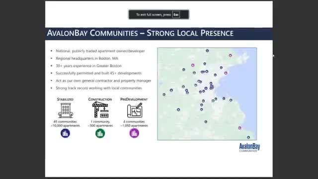 Avalon Bay presents Fernie project details to Plymouth Planning Board