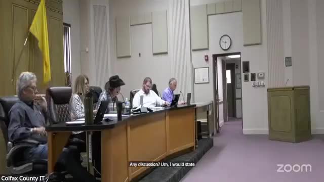 Colfax County discusses $150K roof repair and electrical issues in courthouse meeting