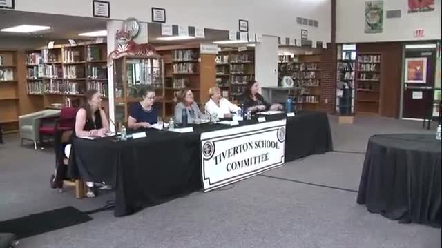 Tiverton School Committee interviews superintendent finalist Dr. Michael Whaley