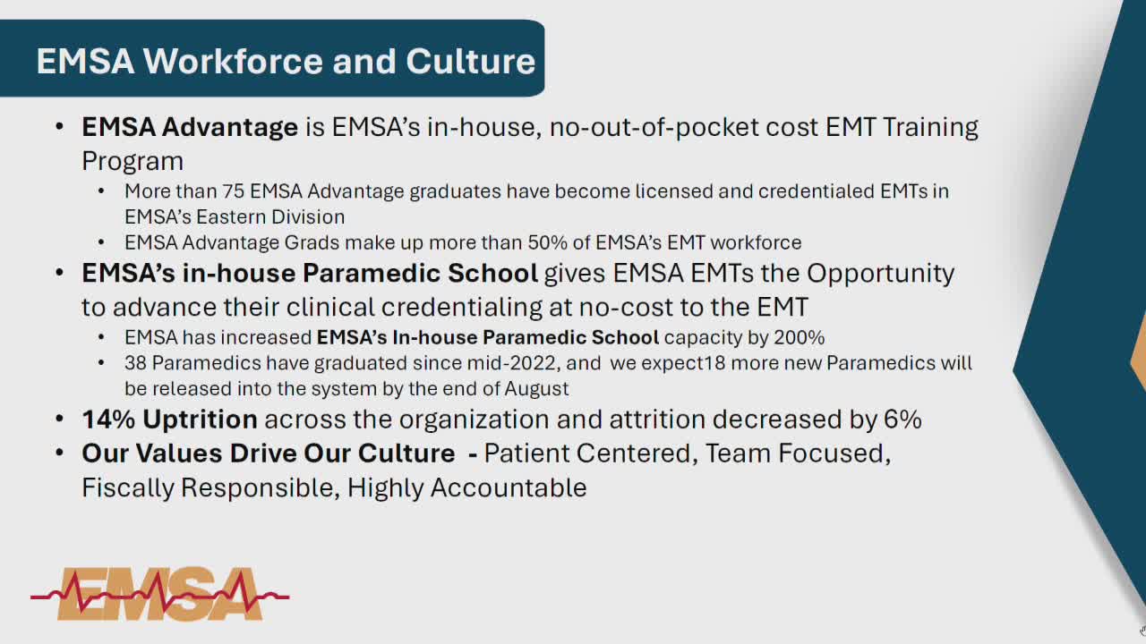 EMSA announces pathways and wage structures for new EMTs and paramedics