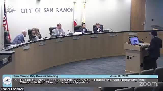 San Ramon City Council reviews updated Climate Action Plan for greenhouse gas reduction