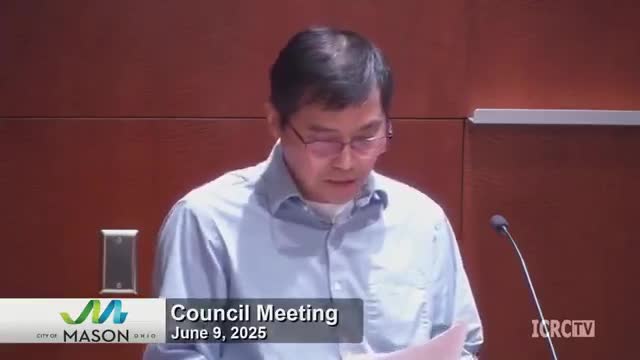 Mason residents oppose Ohio House Bill 1 and Senate Bill 88 at city council meeting