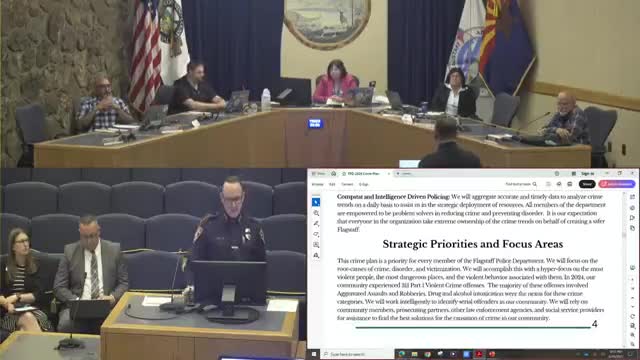 Flagstaff Police outlines strategies to combat violent crime surge in 2024
