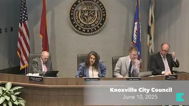 Knoxville council approves multiple ordinances including street closures and zoning amendments