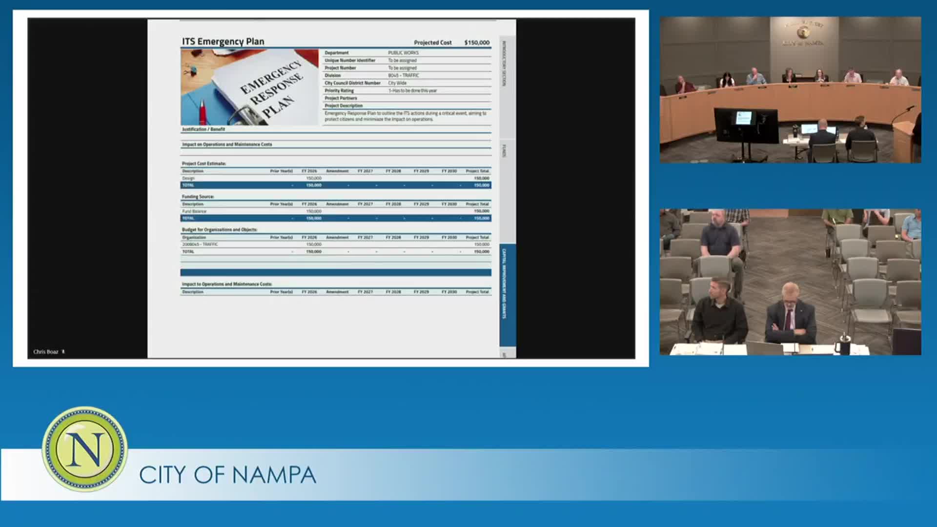 Nampa Council discusses new terminal construction amidst funding challenges