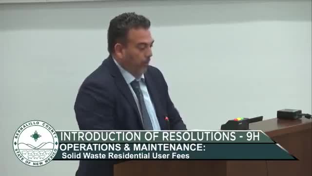 Bernalillo County proposes 5.5% solid waste fee increase for residential services