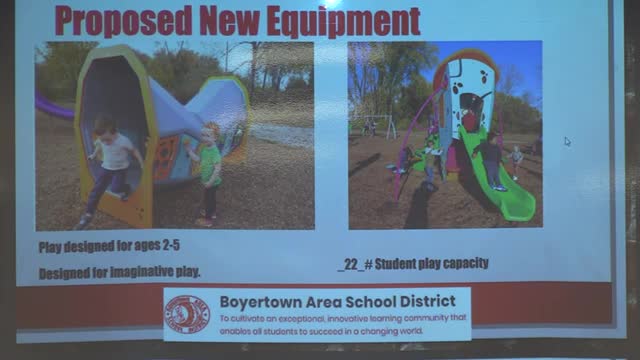 Gilbertsville HSA donates $38K for new kindergarten playground equipment installation