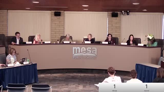 Mesa Public Schools board honors retiring superintendent Forliss as new leadership begins