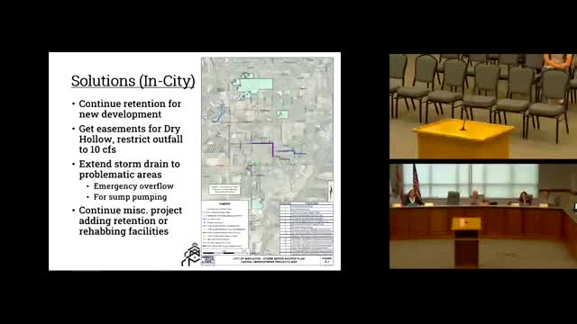 City Plans Emergency Overflow Solutions and FEMA Engagement for Maple Canyon Flood Risks