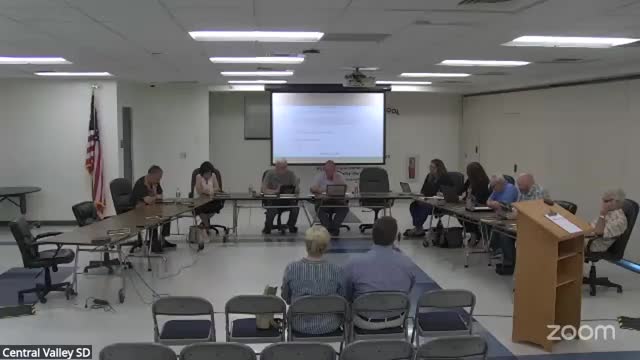 Central Valley School Board confirms budget and appoints new treasurer