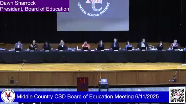 Middle Country Central School Board accepts Kathleen Walsh's resignation amid family matters