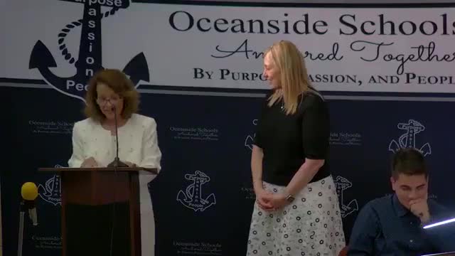 Oceanside Schools honor educators and top students in annual awards ceremony